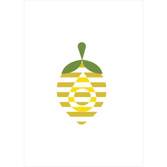 Jonathan Adler x Michaels 5" x 7" Lemon Paint-By-Number Acrylic Surface Kit
